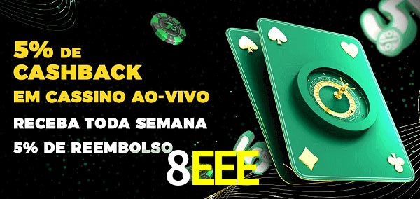 Promoções do cassino ao Vivo 8EEE